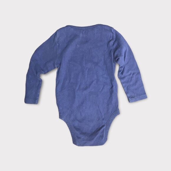 OLD NAVY | 3/$15 Over The Moon Long Sleeve Baby Diaper Shirt - Picture 2 of 3